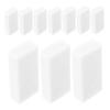 Abaodam 20pcs White Block Erasers: Soft Rectangular Pencil Erasers for Kids School Supplies Art Sketching Drawing Painting view 1