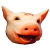18 in. Happy Pig Simulation Plush Doll 3D Animal Bed Sofa Cushion view 1