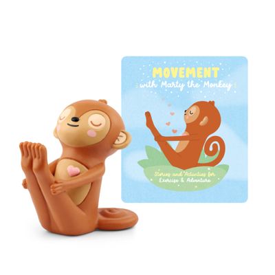 Tonies Movement with Marty The Monkey Audio Toy Figurine from Mindfulness