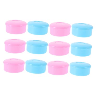Gogogmee 6 Pairs Chess Pieces Storage Box: Plastic Go Game Chess Pieces Storage Organizer for Kids and Students Portable Board Game Accessories