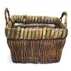 AI-5269-80-Q06 Swiss Willow with 2 Ear Handles Basket Brown - Set of 6 view 1