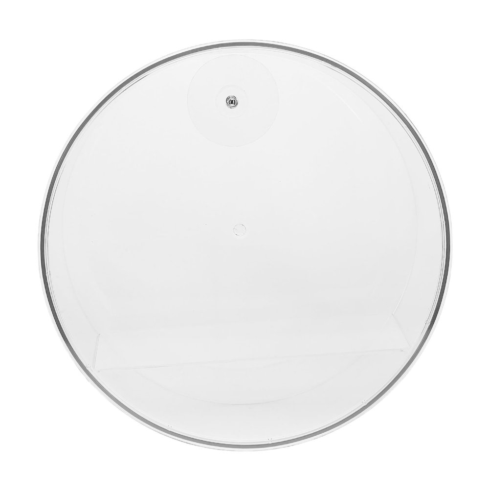 Abaodam Wall-Mounted Display Case: Round Action Figures Transparent Organizer for Mini Figures - Clear Toy Storage Box for Collectibles