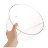 Abaodam Wall-Mounted Display Case: Round Action Figures Transparent Organizer for Mini Figures - Clear Toy Storage Box for Collectibles view 4