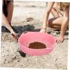 UKCOCO Multi Use Gardening Mesh Sieve Lightweight Sifting Pan for Soil and Rocks Durable Material for Planting and Beach Play Present for Garden Lovers view 3