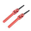 Compatible with Traxxas for Slash for Rustler 4X4 for VXL HQ727 for Remo 1/10 RC Car Upgrade Parts Front Rear Drive Shaft Transmission CVD RC Transmission Shaft view 2