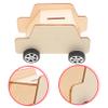 Abaodam 5Pcs DIY Wooden Car Shaped Piggy Bank Unfinished Coin Saving Pots Versatile Money Saving Box for Decor Fun Craft Activity for Savings view 4