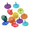 VICASKY 20Pcs Wooden Gyro Fun Creative Spinning Tops for Wear Resistant Educational for Hands Play and Childhood Enjoyment view 1