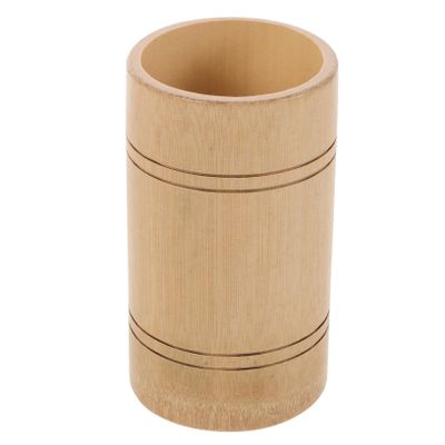 JOINPAYA Mini Bamboo Rake Storage Tube for Zen Garden Accessories Creative Desktop Organizer for Sand Painting Tools for Office and Home Decoration