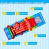 25FT Commercial Bounce House for Big Kids 8-12 with Wet/Dry Pool, 100% PVC Inflatable Obstacle Course Bounce House with Blower, 6 in1 Large Bounce House with Slide view 4