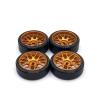 27mm Drift Wheels for Wl Toys 1/28 k969 k979 k989 k999 P929 P939 284131 iw04m iw02 rm02 rm03 dgawd MINI-Q KYOSHO RC Car Parts(Black) view 3