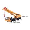 BESPORTBLE Alloy Crane Model Toy for Boys and Girls 1:55 Scale Construction Crane Vehicle Simulation Function Desktop Ornament for Kids for Indoor Play and Collecting view 2