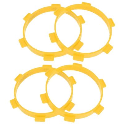 4PC Rubber Tire Mounting Glue Bands Diameter 85mm for RC Parts 1/8 Buggy 1/10 Short Course Truck Accessories Tools Yellow