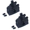 2Pcs Gearbox Housing 8025 for 1/8 ZD Racing 08423 08425 08426 08427 9020 9021 9071 9072 9116 9203 RC Car Upgrade Parts view 1