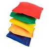 Toyvian 5pcs Boys and Girls Bean Bag Tossing Toys Outdoor Bean Bags for Cornhole Sensory Beanbags Non-Toxic Canvas Fine Motor Skills Game view 1