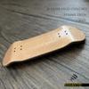 NOAHWOOD 2025 16G Fingerboard Complete (6-Layer Colour Maple Wooden Pro Deep Concave 35 x 97mm Handmade Deck + 34mm Noah ii Truck + Beige Wheels ii) Brown view 3