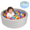 Foam Ball Pit, 35 inch x 12 Inch Soft Ball Pit for Kids, Indoor Playground Ball Pool, Outdoor Swimming Pool, Ideal Gift for Children - Balls not Included view 1