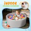 Foam Ball Pit, 35 inch x 12 Inch Soft Ball Pit for Kids, Indoor Playground Ball Pool, Outdoor Swimming Pool, Ideal Gift for Children - Balls not Included view 3