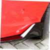 Amosfun 2Pcs Carbon Fiber Rear Splitter Spoiler Diffuser for Vehicles Protects Against Abrasion Easy Installation with Pre Drilled Enhances Aggressive view 3