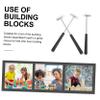 BESPORTBLE 3pcs Blocks Assembly Hammers Boys and Girls Hammer Toys Multi-functional view 4