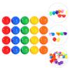 Kisangel 100pcs Openable Raffle Lottery Balls for Party Games 3CM Colorful Drawing Balls Fun Entertainment Props for Festivals and Events view 2