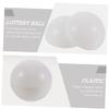 Garneck 40pcs Raffle Game Balls White Lottery Balls Openable Design Lightweight Reusable view 3