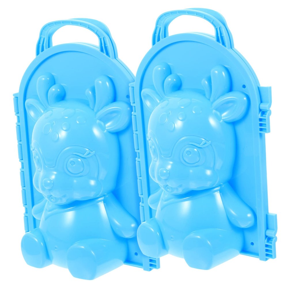 GALPADA 2Pcs Making Tools for Kids Winter Snow Toys Clip Handle Fun Snow Clamp and Beach Play