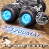 Amphibious Remote Control Car with Water Gun, Waterproof Monster Truck Toy 4WD All-Terrain RC Cars, Remote Control Boat Toys Gesture Sensing Rc Stunt Car, Birthday Gifts for Boys Age 8 9 10 11 12 Yrs view 4