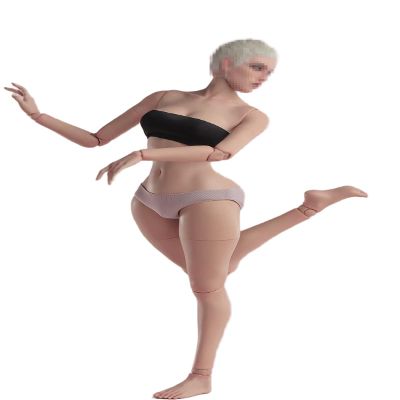 1/6 Scale Female Body,12inch Worldbox Female Joint Flexible Suntan Skin Bee Waist Version Action Figure Body Collection