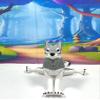 1pc 3D Printed Wolf, White and Gray Fidget Wolf, Full Body Articulated Animal Toy, Fidget ADHD Autism Toy W001-WG-1x (Small -2.75 Inches) view 2