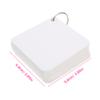 Artibetter Blank Index Cards with Rings 200 Sheets Single Hole Punched Flashcards for DIY Notetaking Study Supplies for Students and Classroom view 2