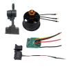 Ducted Fan, 64mm 3200KV Brushless Motor Duct Fan Assembly Ventilation Exhaust for Computer Cooling, 5 Vane, Thrust up to 1720g, Control Board and Switch Components Included view 3