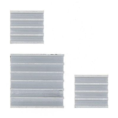 3 pcs + perekat Murni Aluminium Heat Sink Set Kit Radiator untuk pendinginan 2 B Gratis pengiriman