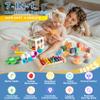 7in1 Montessori Baby Toys for 612Months & 1+ Years, Infant Sensory Teething & Stacking Blocks | Wooden Shape Sorter, Xylophone Musical Toy, Birthday Gift for Toddlers 13 view 2