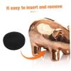 LIFKOME 8pcs Piggy Bank Plug Stopper Round Saving Box Covers Rubber Stoppers for Money Box Coin Bank Lid Plugs view 3