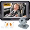 Baby Car Camera Easy Install: Rear-Facing Infant View for Cars SUVs, Clear HD Screen, 4.3 Inch Display, Peace of Mind for Parents - Grey view 1
