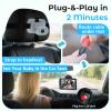 Baby Car Camera Easy Install: Rear-Facing Infant View for Cars SUVs, Clear HD Screen, 4.3 Inch Display, Peace of Mind for Parents - Grey view 3