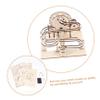 SOPOTUTU 1set Wooden Marble Run Puzzle Toy Hand-cranking Bead for Boys and Girls Promotes Fine Motor Skills and Parent Interaction Educational Game view 4