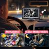 AMTIFO Baby Car Camera for Girls: 1080P HD Rear-Facing Backseat Camera with IR Night Vision - Plug & Play Installation 4.3" Monitor for Infant/Toddler Safety (Pastel Pink) view 4