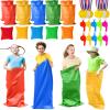 Potato Sack Race Bags Set with Whistles Medals,Jump Sacks, Bean Bags, Prizes,Whistles for Kids Adults Outdoor Carnival Games, Birthday Party, Field Day Activities (31 Pics Game Set) view 1