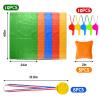 Potato Sack Race Bags Set with Whistles Medals,Jump Sacks, Bean Bags, Prizes,Whistles for Kids Adults Outdoor Carnival Games, Birthday Party, Field Day Activities (31 Pics Game Set) view 2