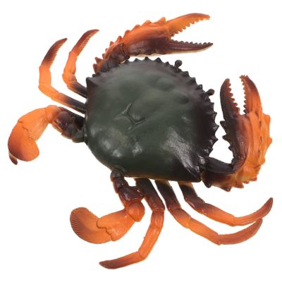 Abaodam Simulated Crab Playset Educational for Interactive Learning Adorable Animal Model Creative Present for Development Enhances Imagination and Hands Skills