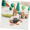 Abaodam Simulated Crab Playset Educational for Interactive Learning Adorable Animal Model Creative Present for Development Enhances Imagination and Hands Skills view 3