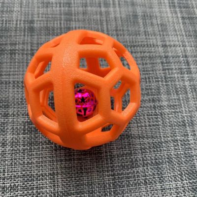 ICXISJRON Toy Balls, Hollow Balls, Bouncy Balls, Sounding Balls, Bells, Play, Interactive Recreational Toys