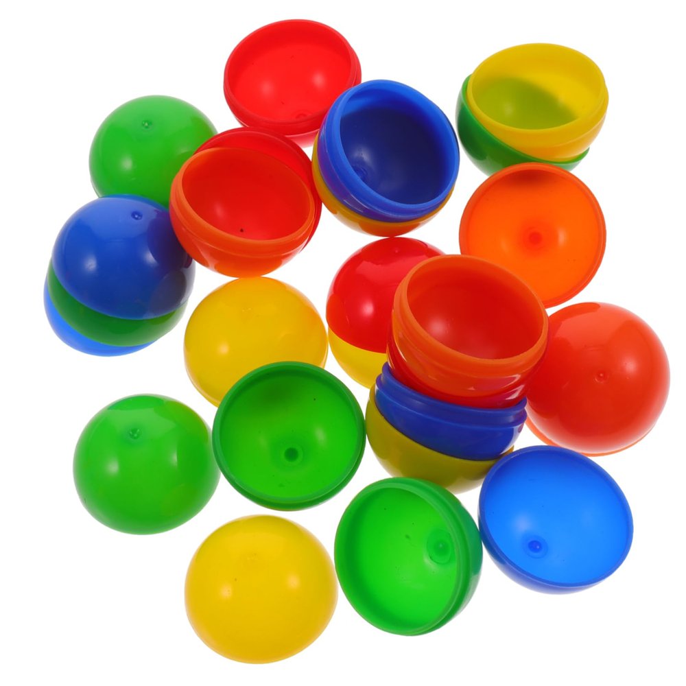 BESPORTBLE 20Pcs Colorful Activity Balls Lightweight Hollow Game Balls for Raffle Drawings Party Games Fun Activities for Ktv Clubs and Events