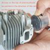 30.5cc Cylinder Head&Piston Kit for 1/5 HPI KM ROVAN Baja Losi 5ive T FG BM GoPed RedCat Fit for 30.5CC FLMLF view 3