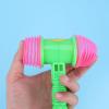 Kisangel 8pcs Squeaky Hammer for Kids, Plastic Hammer Plaything for Interactive Parent Play Party Cheering Fun, Random Color view 3