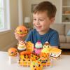 12-Pack Fast Food Slow Rise Squeeze Toys, Cute S'Mores Pizza Burger Taco Chips Fidget Toys for Kids & Adults, Perfect for Party Decor, Birthday Gifts & Classroom Rewards view 3