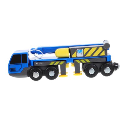 BESPORTBLE Crane Truck Vehicle with Telescopic Arm Lightweight Engineering Car for Stimulates Imagination Hand Eye Coordination for Fun Construction Vehicle