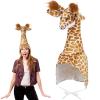Gatuida Interactive Giraffe Shaped Animal Hat Performance Costume Giraffe Hat for Parties view 1