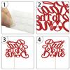 12 Pcs Radiologic Tech Centerpiece Stick,Radiologist Graduation Party Doctor,Radiology Tech Week Appreciation Party Decoration Supplies Gold Red view 3